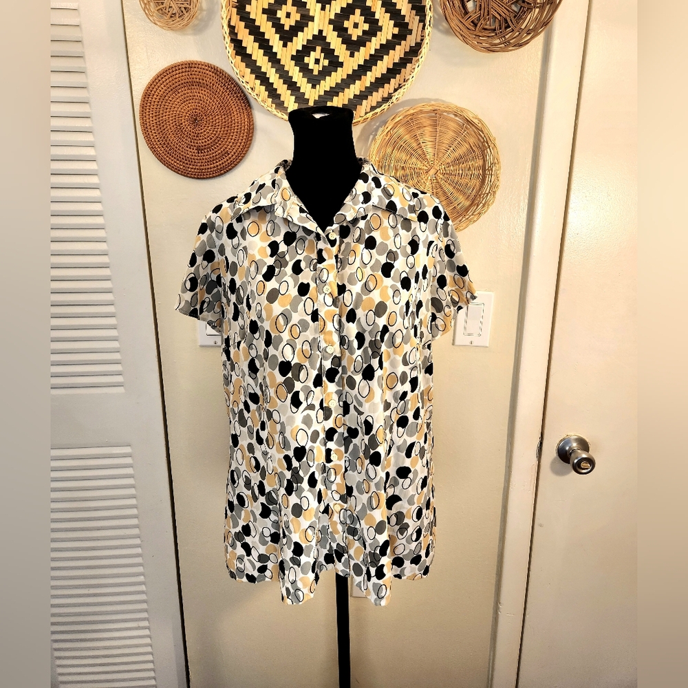 East 5th Stylish Button Down Blouse